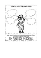 Vorschau - Arbeitsblätter - Flip Flap Buch zum Bilderbuch "Der unsichtbare Junge" - Seite 3