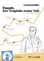 Vorschau - Lehrwerke/Schulbücher - Lektürehilfe zu Faust 1 | Johann Wolfang Goethe - Deckblatt