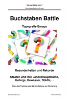 Vorschau - Arbeitsblätter - Buchstabenbattle Europa - Seite 1