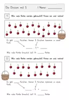 Vorschau - Arbeitsblätter - Übungsheft Division mit der 5 (Einsineins / Einsdurcheins) - Seite 2