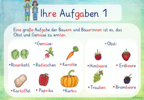 Vorschau - Arbeitsblätter - Bauernhof: Rund um den Bauern und die Bäuerin (Kl.1/2) - Seite 3