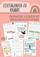 Vorschau - Arbeitsblätter - Materialpaket: Krabat (Ottfried Preußler) - Deckblatt