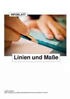 Vorschau - Arbeitsblätter - Technisches Zeichnen - Linien und Maße - Deckblatt