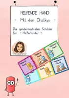 Vorschau - Fördermaterial/Inklusion - Helfende Hand (Chalkys) - Schilder für ,,Helferkinder" - Deckblatt