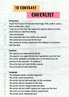 Vorschau - Arbeitsblätter - to contrast checklist, evaluation, assessment sheet, skill file, Operatoren Englisch - Deckblatt