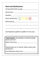 Vorschau - Unterrichtsreihen - Hörtagebuch für insgesamt 8 Musikstücke (fernlerntauglich) - Seite 3
