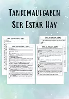 Vorschau - Spiele - Tandem Ser Estar Hay - Deckblatt