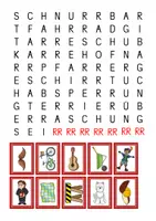 Vorschau - Fördermaterial/Inklusion - Doppelmitlaut rr - Schachtelwörter - Seite 1