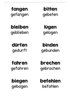 Vorschau - Stationenlernen - Leiterlispiel - Zeitformen - Partizip Perfekt - Seite 2