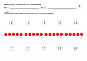 Vorschau - Arbeitsblätter - Hunderterreihe (Zahlenraum bis 100) - Seite 3
