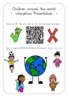 Vorschau - Interaktives Material - Children around the world - interaktive Präsentation - Link - Seite 2