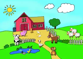 Vorschau - Videos - Lernvideo - Englisch - Farm animals - Deckblatt