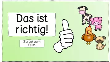 Vorschau - Interaktives Material - Interaktiver Lesetext "Bauernhof" - Interaktive PDF - Seite 3
