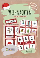 Vorschau - Bildkarten - Weihnachten - Anlautkarten - Deckblatt