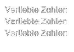 Vorschau - Mal- und Bastelvorlagen - Plakat gestalten -verliebte Zahlen - Vorbereitung Zehnerübergang - Seite 2