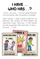 Vorschau - Spiele - ACHES AND PAINS - I have ... who has ...? - Seite 1