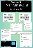 Vorschau - Arbeitsblätter - 3./4. Klasse Deutsch: FLIPBOOK "vier Fälle" - Deckblatt