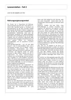 Vorschau - Arbeitsblätter - telc B2 Leseverstehen Teil 2 (Vitamine) + Lösung - Deckblatt