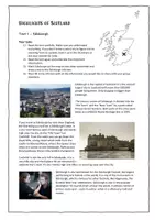 Vorschau - Arbeitsblätter - Highlights of Scotland - Gruppenarbeit/Gruppenpuzzle zu Schottland - Seite 1