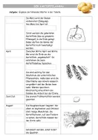 Vorschau - Arbeitsblätter - Kartoffelanbau und Kartoffelernte - Seite 2