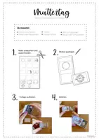 Vorschau - Mal- und Bastelvorlagen - Muttertagsgeschenk - kleine Aufmerksamkeit zum Muttertag - Seite 1