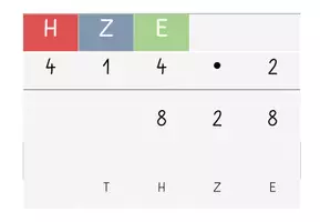 Vorschau - Fördermaterial/Inklusion - schriftliche Multiplikation Tafelmaterial - Seite 1