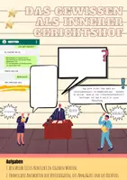 Vorschau - Poster - Das Gewissen als Innerer Gerichtshof - Kant (mehrfach differenziert und mit Lösung) - Seite 3