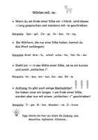 Vorschau - Arbeitsblätter - Wir üben Wörter mit i und ie Klasse 3 - Seite 1