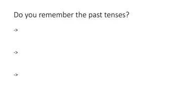 Vorschau - Arbeitsblätter - Past Tenses - a revision - Seite 1