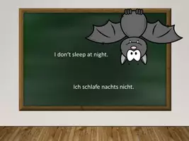 Vorschau - Präsentationen/Tafelbilder - Lernvideo und Folien zu: Gegenwart Verneinung mit dont - doesnt - Seite 3