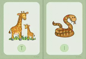 Vorschau - Arbeitsblätter - Lesespaziergang - Zoo - Seite 1