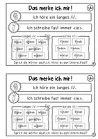 Vorschau - Arbeitsblätter - Wörter mit ie (langes i) - Seite 3