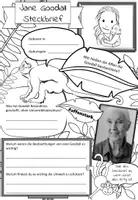 Vorschau - Arbeitsblätter - Jane Goodall I Lückentext I Leben I Steckbrief I Quiz - Seite 3