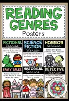 Vorschau - Poster - READING GENRES - Posters - Deckblatt