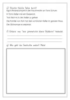 Vorschau - Arbeitsblätter - Gespensterjäger auf eisiger Spur - Fragen zum Text - Seite 3