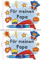 Vorschau - Arbeitsblätter - Vatertag Miniheft | Superheld | Grundschule Kl. 1–2 – Geschenk schreiben & gestalten (Opa & Onkel) - Seite 2