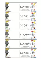 Vorschau - Anderer Materialtyp - Du schaffst das - kleine Aufmerksamkeit zur Prüfung - Seite 3