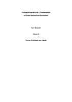 Vorschau - Stundenentwürfe - Konzept Lehrprobe - Deckblatt