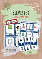 Vorschau - Bildkarten - Silvester - Anlautkarten - Deckblatt