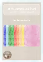 Vorschau - selbst erstellte Cliparts/Grafiken - Hintergründe (Retro/ bunt) - zur kommerziellen Nutzung - Deckblatt