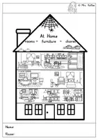 Vorschau - Arbeitsblätter - Arbeitsmappe At Home Rooms & Furniture - Seite 2