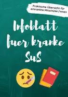 Vorschau - Anderer Materialtyp - Infoblatt Tabelle für kranke Kinder Classroommanagement Krankheitsparnter/in - Deckblatt