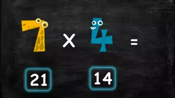 Vorschau - Unterrichtsreihen - digitales Spiel "Kleines 1x1 4er - Reihe" - Seite 1