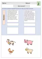 Vorschau - Arbeitsblätter - Haustiere und Nutztiere: Stationsarbeit (auch fürs Homeschooling) - Seite 3