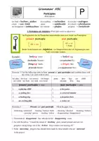 Vorschau - Arbeitsblätter - Participles - Polar bear (4 Arbeitsblätter mit Lösungen) - Deckblatt