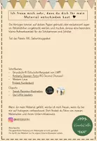 Vorschau - Poster - Geburtstagslose für Holzstäbchen - Seite 1