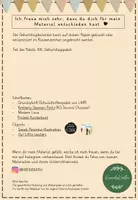 Vorschau - Mal- und Bastelvorlagen - Geburtstagskalender Boho - Seite 1
