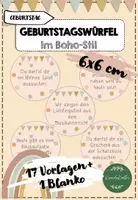 Vorschau - Fördermaterial/Inklusion - Geburtstagsholzwürfel - Deckblatt