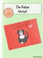 Vorschau - Arbeitsblätter - Die Katze - Arbeitsheft - Haustiere - Deckblatt