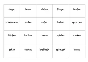 Vorschau - Fördermaterial/Inklusion - Verben konjugieren würfeln / Tafelbilder - Seite 3